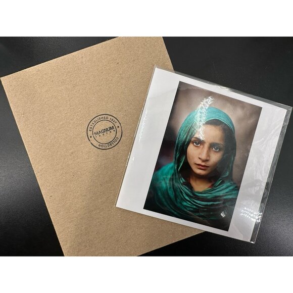 Magnum Square Print by Steve McCurry: Afghan refugee, 2002 (Signed) - Picture 1 of 6